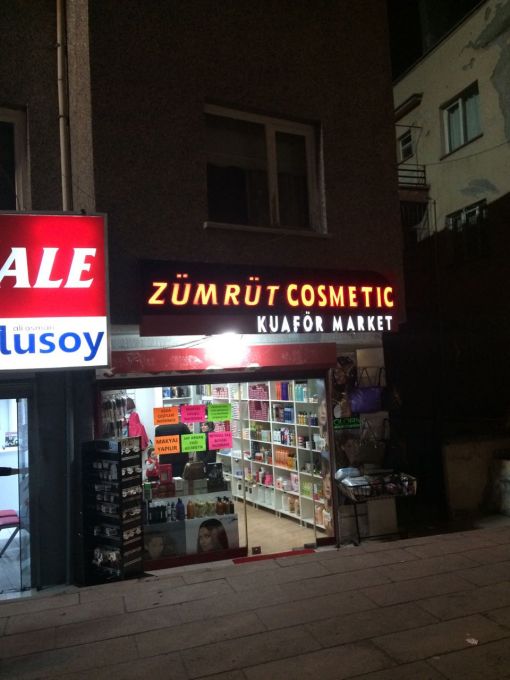  zümrüt cosmetik kuaför market