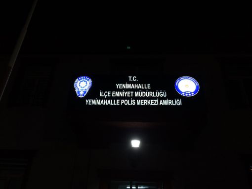  t.c. yenimahalle ilçe polis karakolu tabelası