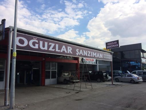  oğuzlar şanzuman,ışıksız germe tabela